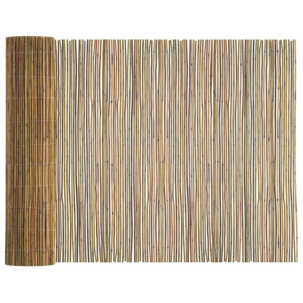 Clôture en Bambou Naturel 500 x 150 cm, Brise-Vue de Jardin en Rouleau, Canisse d'Occultation pour Terrasse et Balcon, Décoration Extérieure Rustique et Durable