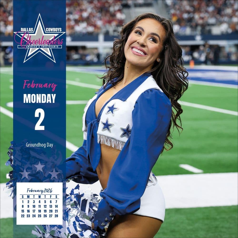 TURNER LICENSING Dallas Cowboys Cheerleaders Sideline Box Calendar (26998052010)