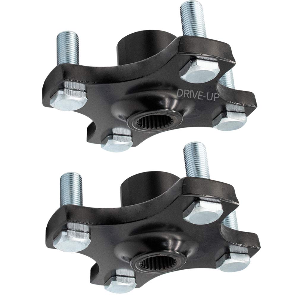 Drive-up Golf Cart Rear Wheel Hub Flange Plate for EZGO RXV Electric 2008-Up Modles Rear Axle Hub Assembly OEM 604112 (2Pcs)