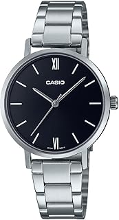 Casio Watch for Women LTP-VT02D-1AUDF Analog Metal Silver