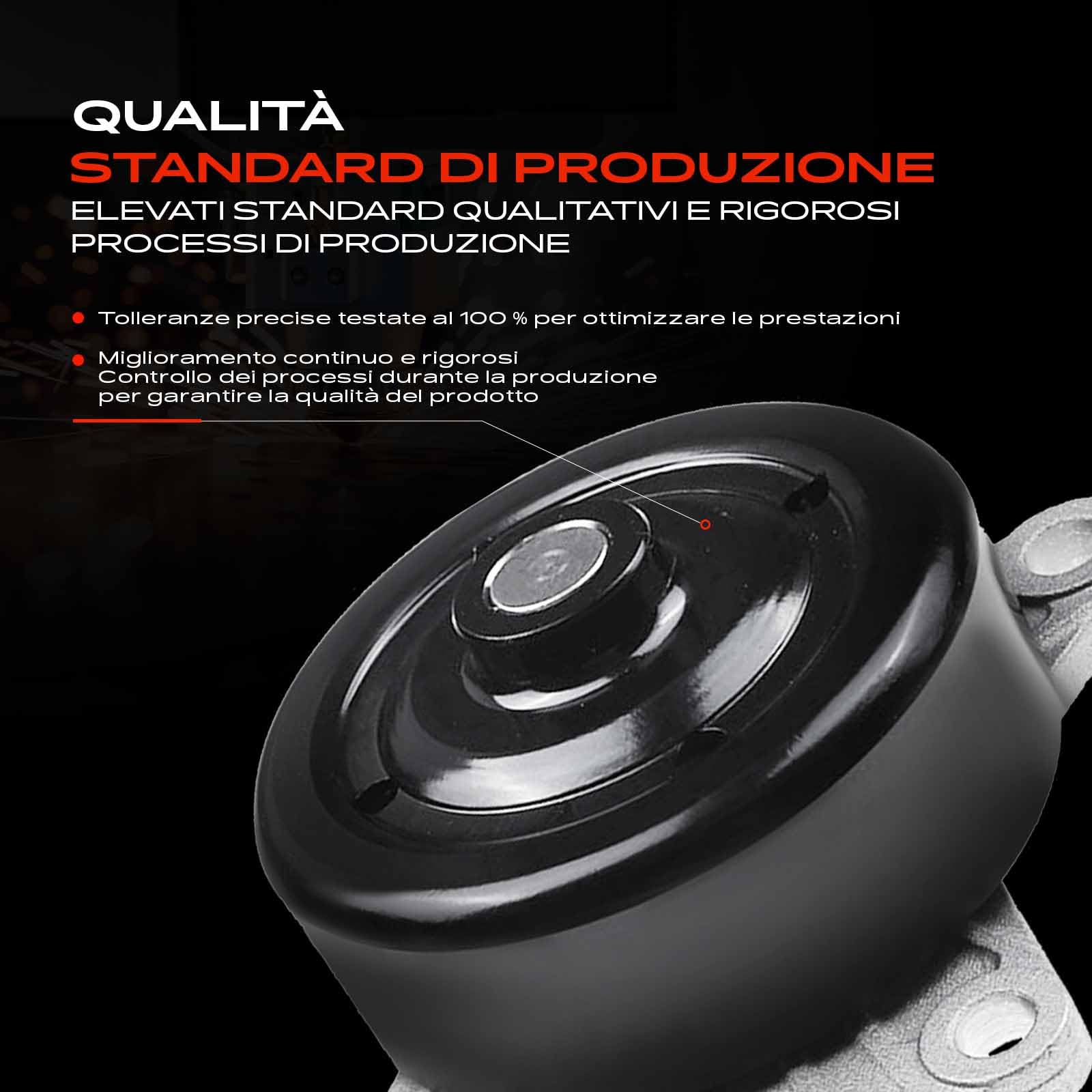 Frankberg Pompa dell'acqua 1201H0 | Compatibile con: C1 PM PN, S.i.r.i.o.n M3, Cuore VII L275 L276 L285, 107, Aygo B1, Yaris P9, Giustiziere IV