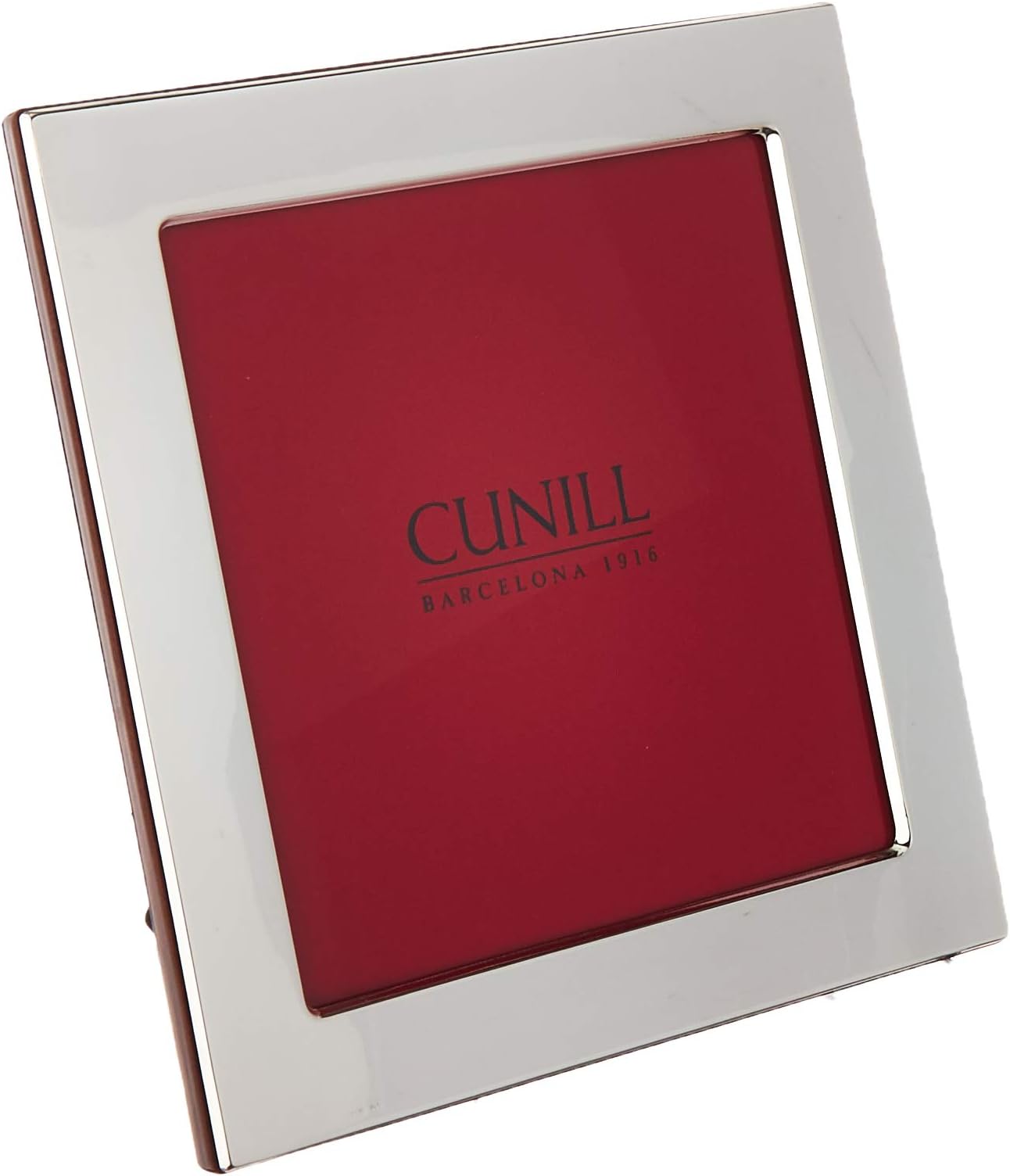 Cunill 8155 Plain Square 5x5 Frame Sterling Silver Picture Frame