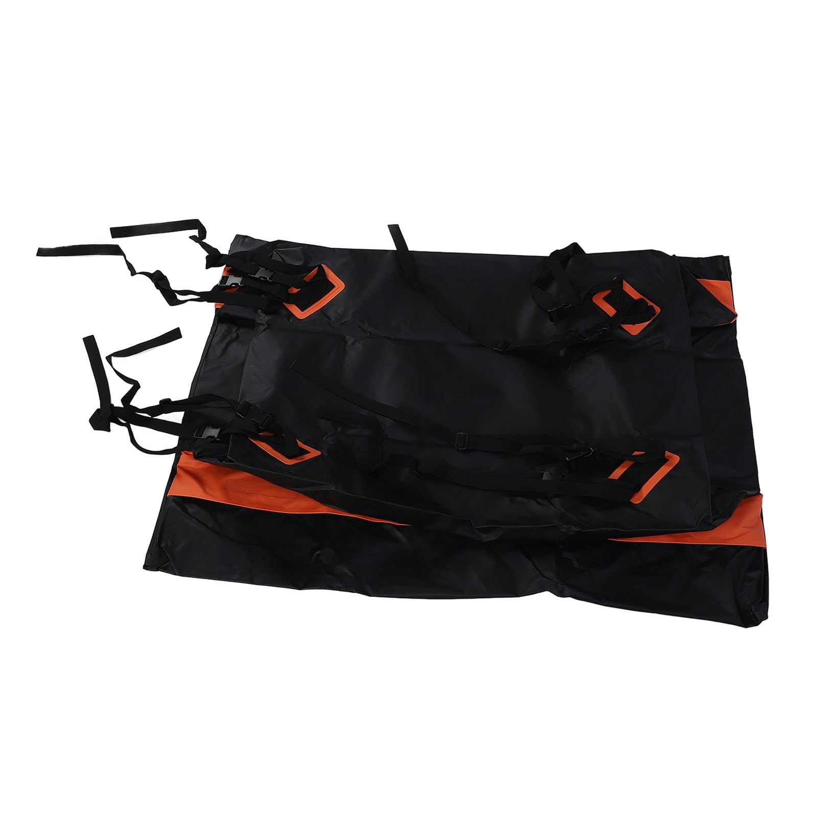 Keenso Torba Dachowa Tkanina z Siatki PCV Torba ładunkowa na Dachu 44,09 X 33,86 X 16,93 Cala Wodoodporna Ochrona Przed Słońcem Bagażnik Dachowy o Dużej Pojemności do Samochodu Typu SUV Samochód