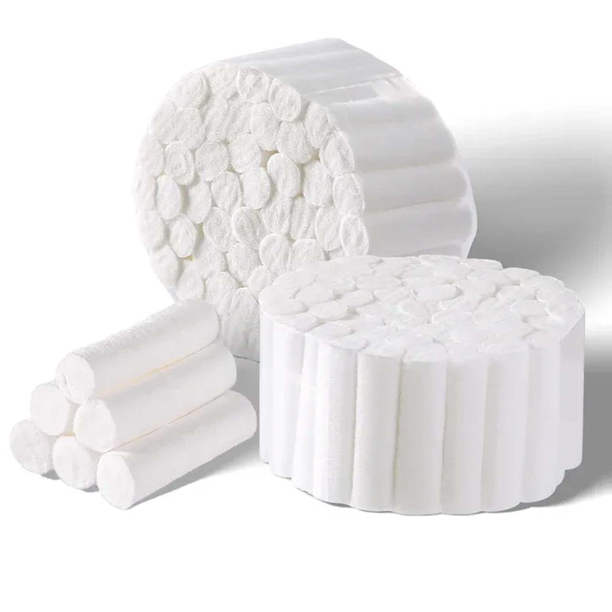 ET Dental Cotton Rolls (Pack of 1000 pcs) | Highly Absorbent, Non-Sterile Cotton Rolls | Soft, Lint-Free, and Non-Sticking-image-13