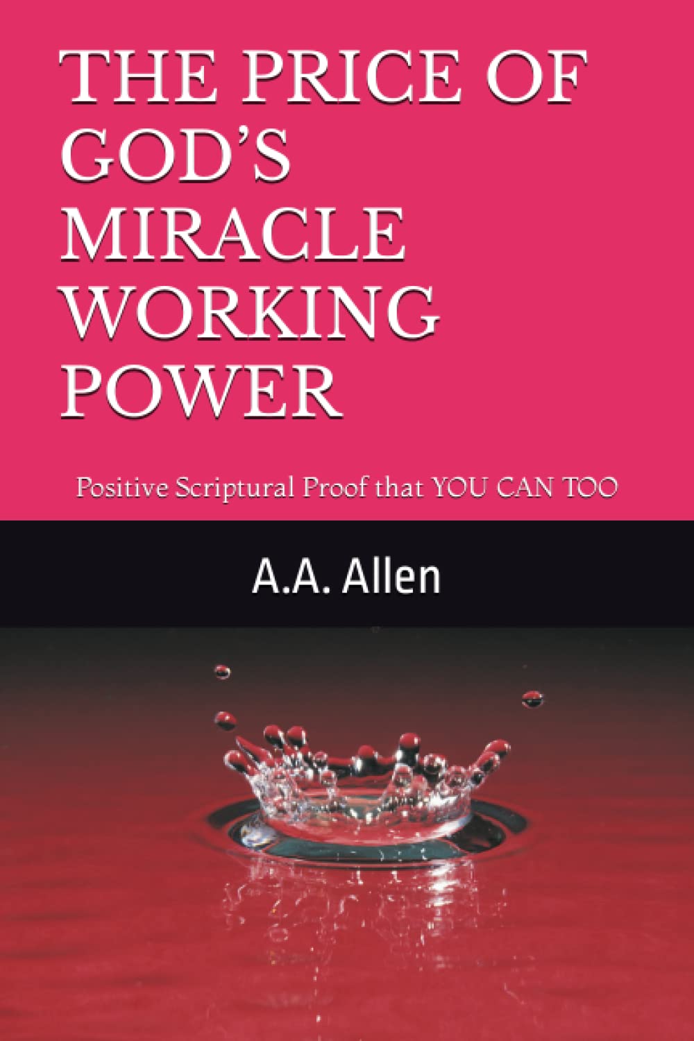 THE PRICE OF GOD’S MIRACLE WORKING POWER: Positive Scriptural Proof that YOU CAN TOO