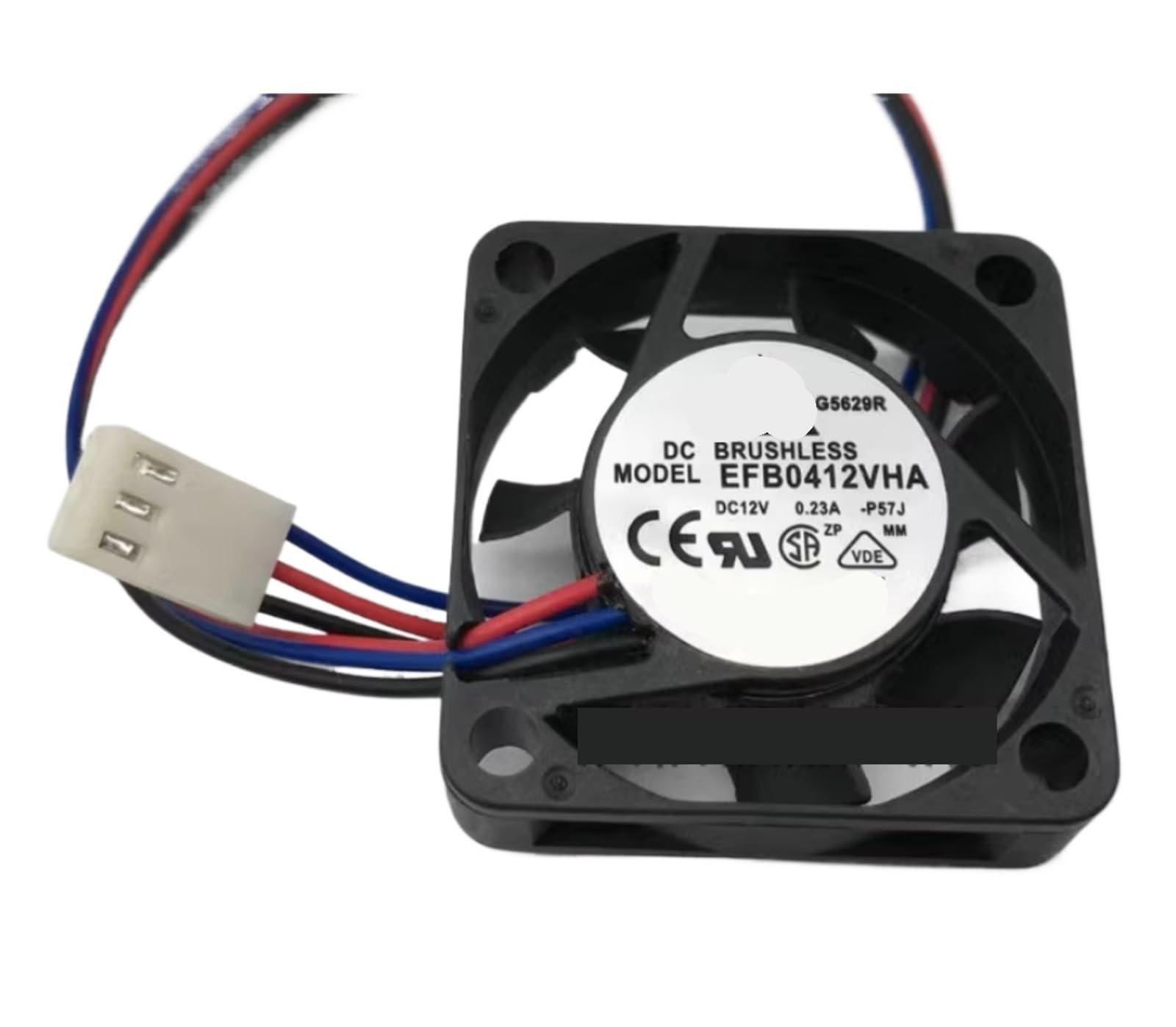 Ventilateur de refroidissement 4010 4cm DC12V 0,23A EFB0412VHA 2 fils