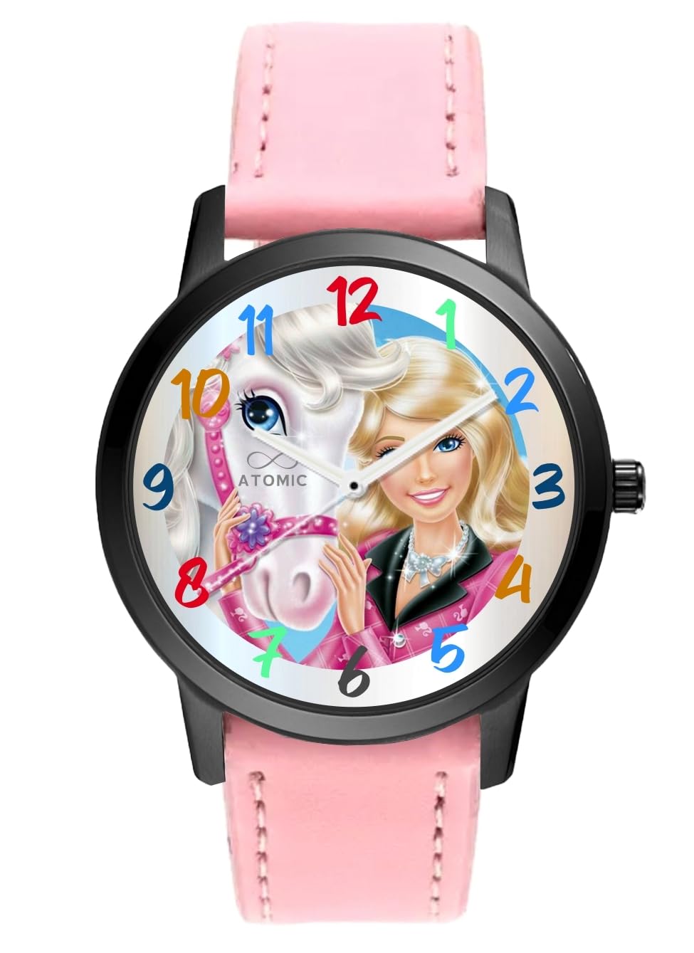 Atomic Elegant Barbie (Pink) (Kids Series) Analog Watch - for Girls | Barbie Watch | with Trending Pink Strap & Classy Design (B0CBQK12XD) Amazon Price History, Amazon Price Tracker