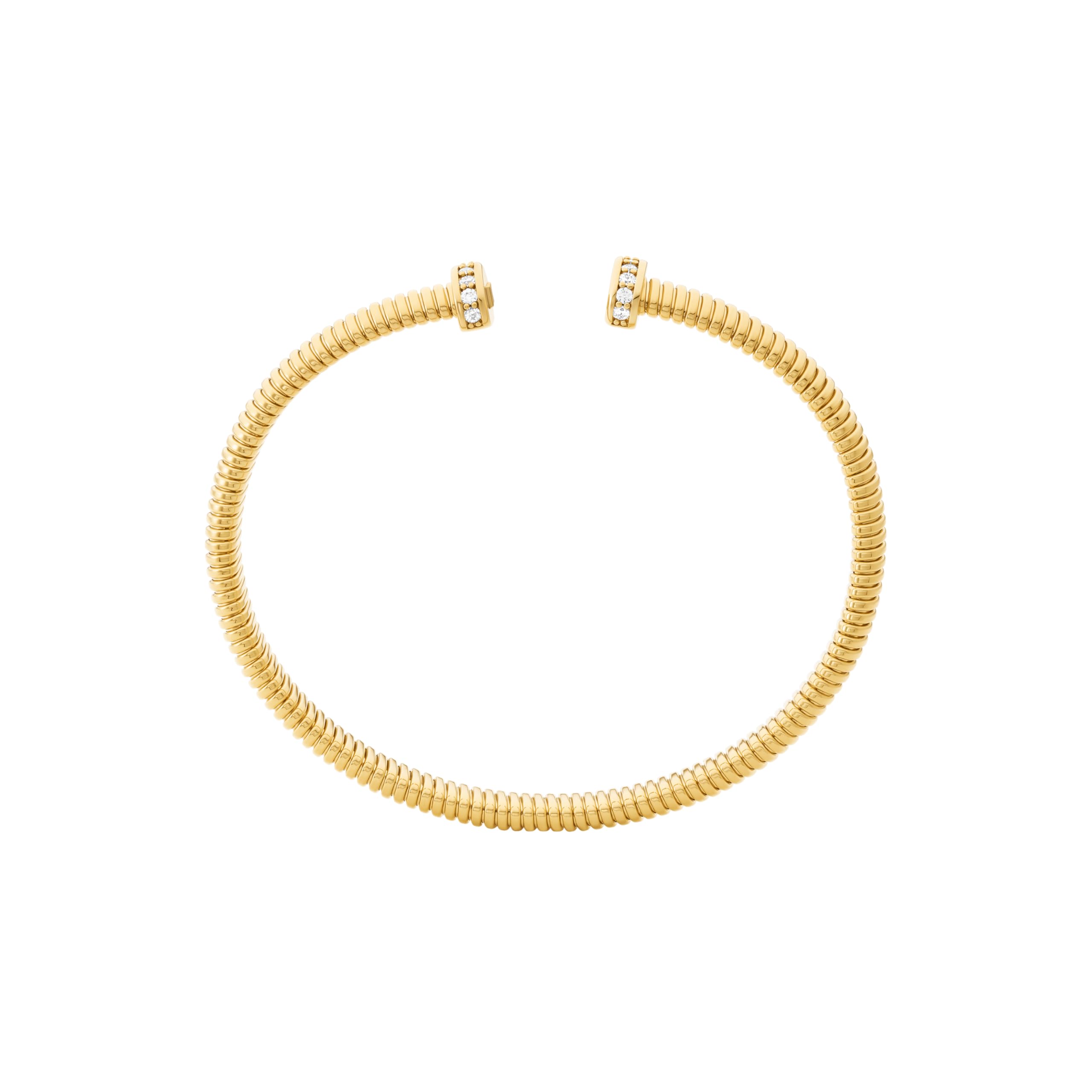 Michael Kors Bracciale rigido aperto da donna in argento sterling o ottone