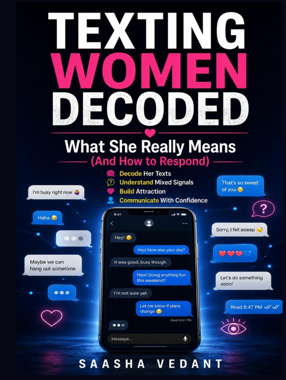 Texting Women Decoded: What She Really Means (And How to Respond): Decode Her Texts, Understand Mixed Signals, Build Attraction, and Communicate With Confidence (MODERN FEMALE PSYCHOLOGY COLLECTION)