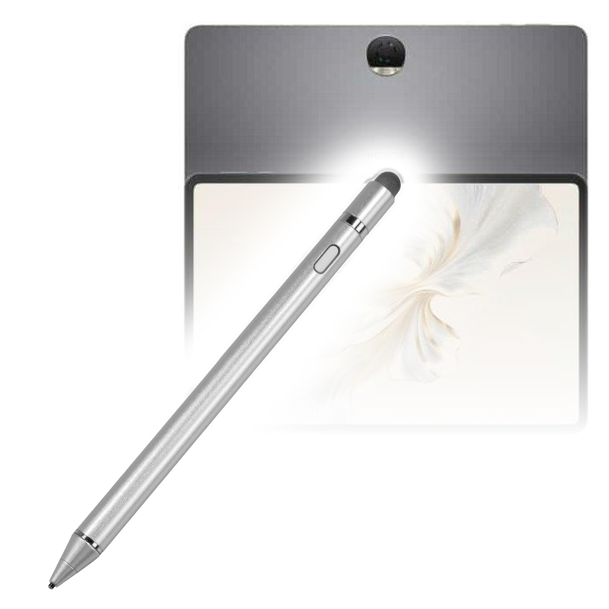 BoxWave Stylus Pen Compatible With Honor Pad 9 - Accupoint Active Stylus, Electronic Stylus With Ultra Fine Tip For Tablet- Metallic Silver-image-33