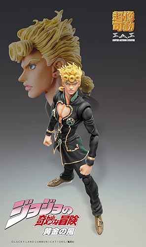 Miniatura 6 de Medicos Entertainment JoJo's Bizarre Adventure Part5 Super Action Chozokado (Giorno Giovanna Ver. Negro)