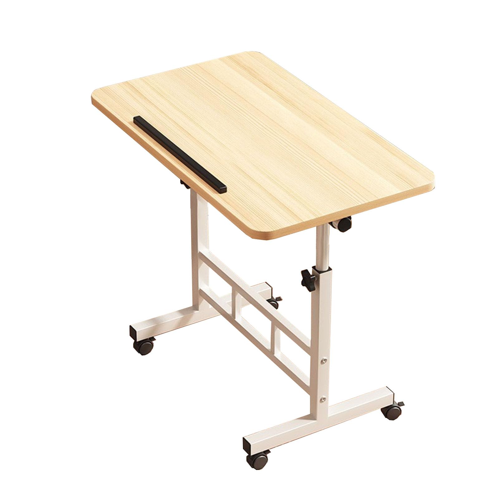 Table à Dessin en Bois, avec Hauteur RéGlable Table d'art Inclinable pour La Peinture, Bureau D'Ordinateur, éCrire, éTudier, Lire, Travailler (Beige, 80 x 40 cm)