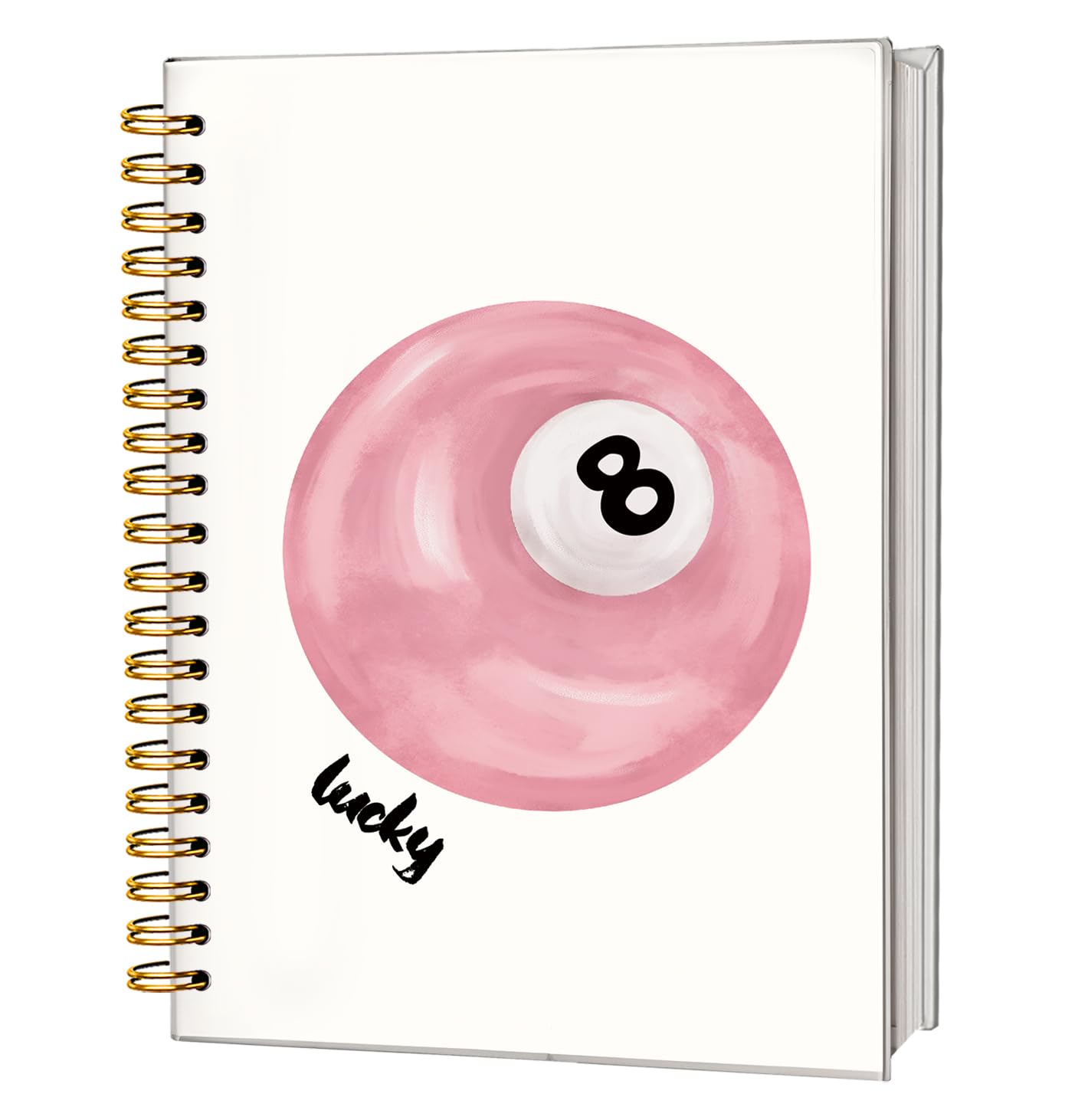 Carnet à spirale rose, un cadeau idéal pour féliciter une enseignante ou gâter une étudiante