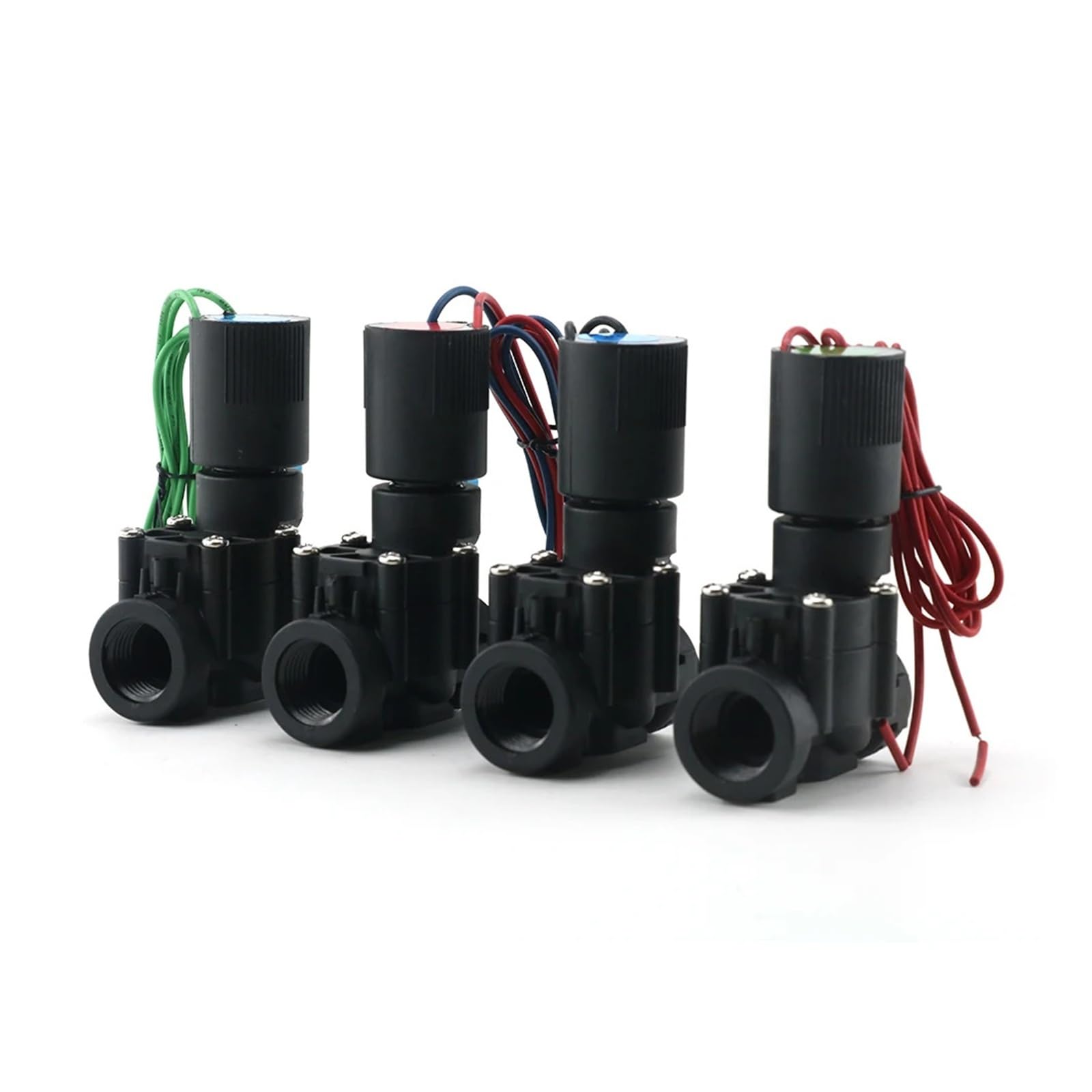 Elettrovalvola in nylon normalmente chiusa | DN15-DN25, 1/2"-1", AC220V/DC12V, corpo in nylon for irrigazione di giardini e aree verdi(3/4",DC12V)