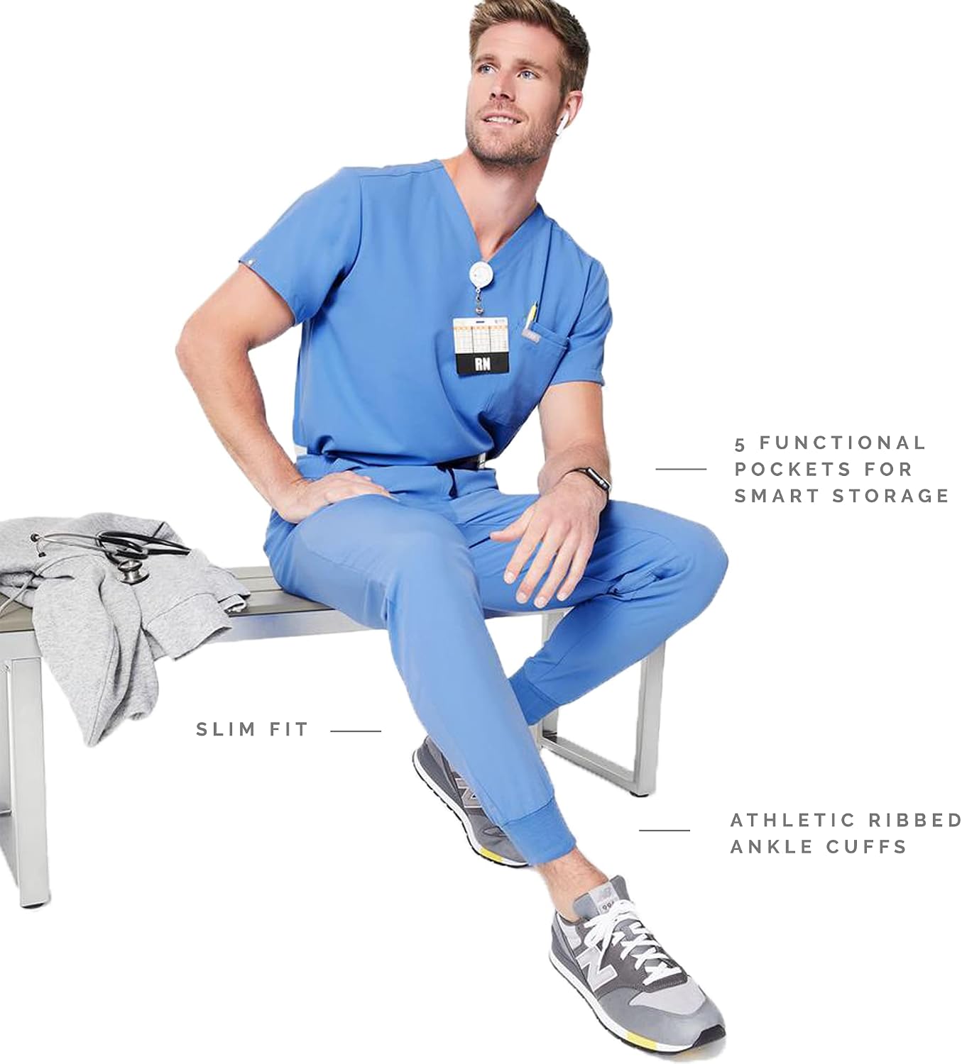 FIGS Tansen Jogger Style Scrub Pants 