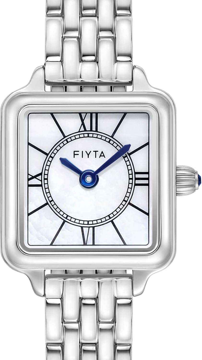 Eclipse Series Women's Watch, Rectangular Case, Adjustable Stainless Steel Bracelet or Leather Band, Wrapped by Stylish Gift Box, Elegant Present Watch for Women - Image 2