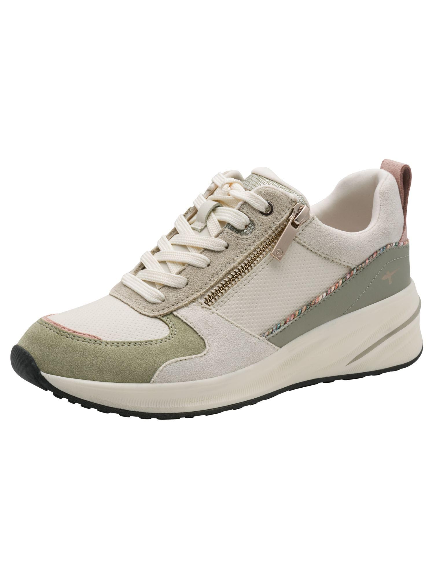 Tamaris Women Sneaker Low green 3.5 UK