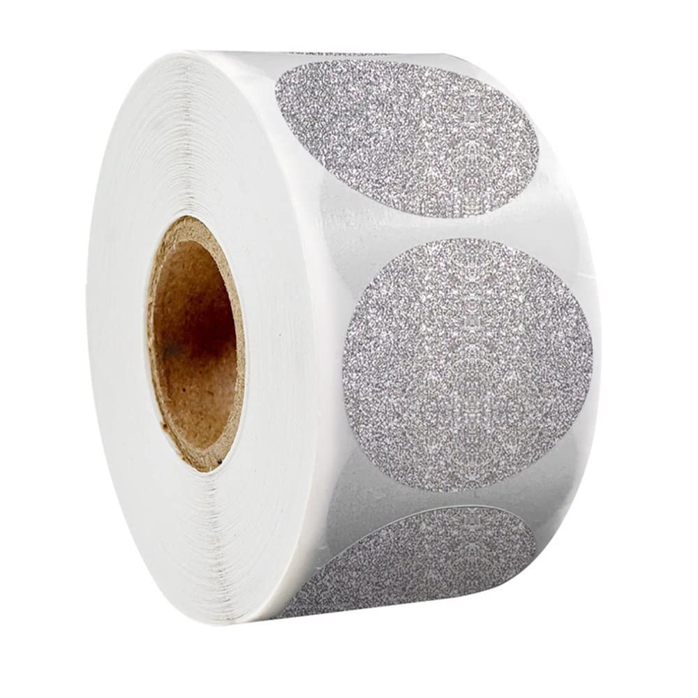 Rouleau étiquettes autocollantes diamant givré brillant pour papeterie de mariage de luxe