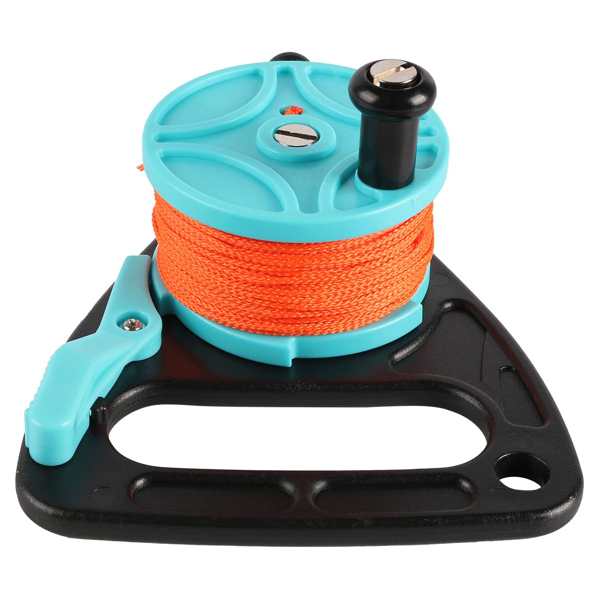 Namvo Diving Handle Reel Line Reel 150ft Scuba Deep Diving Cave Discharge Technical Diving Tow Rope Marine Yacht Accessories for Wreck Exploration and Cave Diving Water Sports