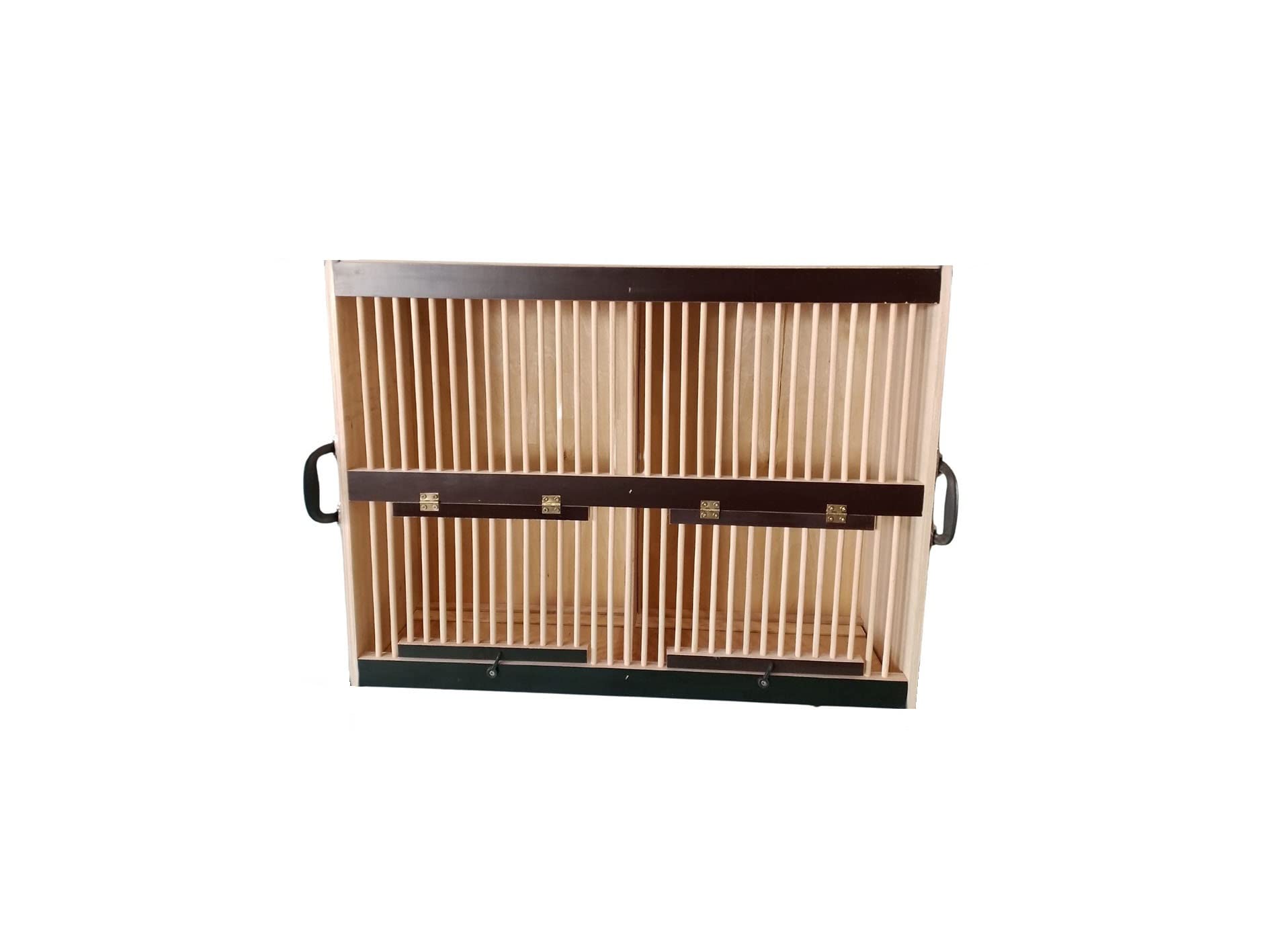 AGROHIT Transportkorb Transportkiste für Tauben mit zwei Abteile 80x40cm/80x60cm (80/60cm)
