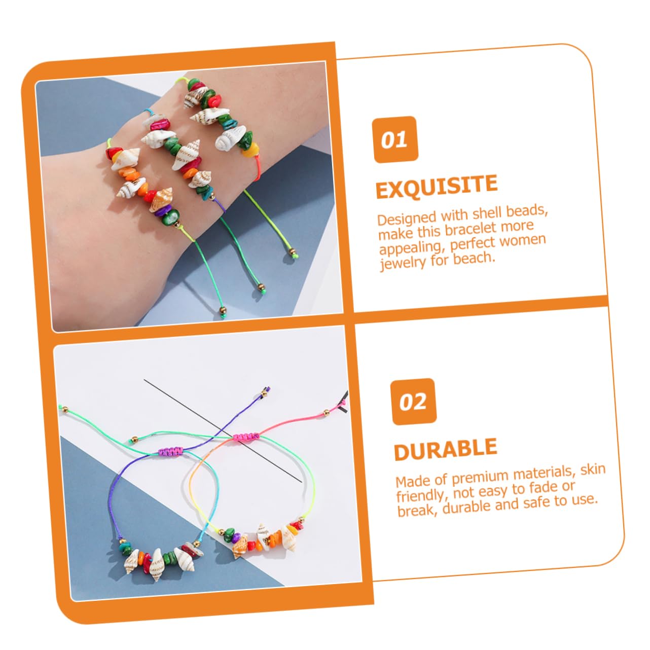 BESPORTBLE Mujeres De Joyería Bohemia para Tobilleras Y Muñecas Accesorios para Adolescentes Y Mujeres