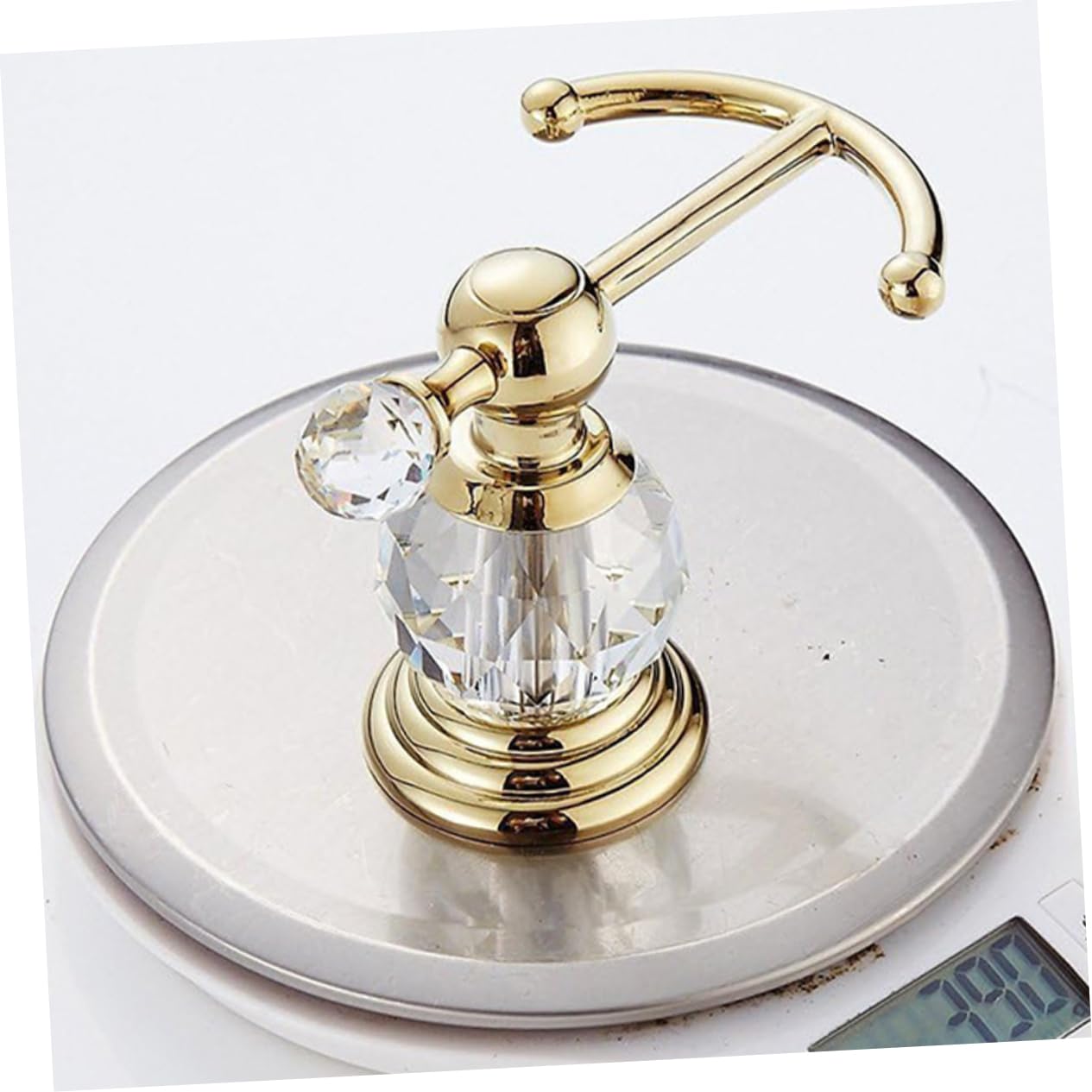 Gancio da Parete Moderno Resistente e Lucidato Finitura Elegante in Acciaio Inossidabile Oro per Soggiorno e Camera da Letto