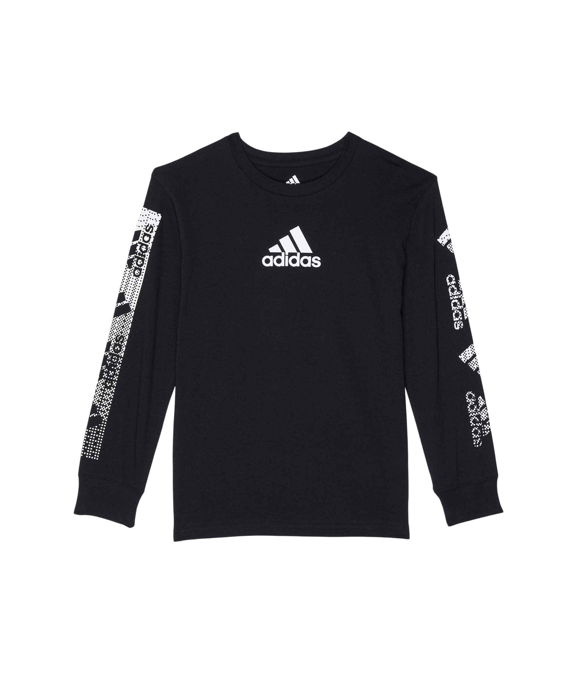 adidas T-shirt Pixel Brand a Manica Lunga Bambino