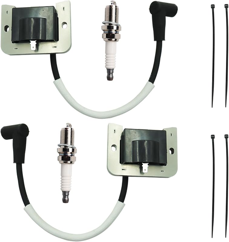 Paquete de 2 bobinas de módulo de encendido digital 32-584-25-S Magneto para motor de cortadora de césped Kohler KT740 KT 745 ZT740 Reemplaza KH-32-584-24-S 32 584 09-S