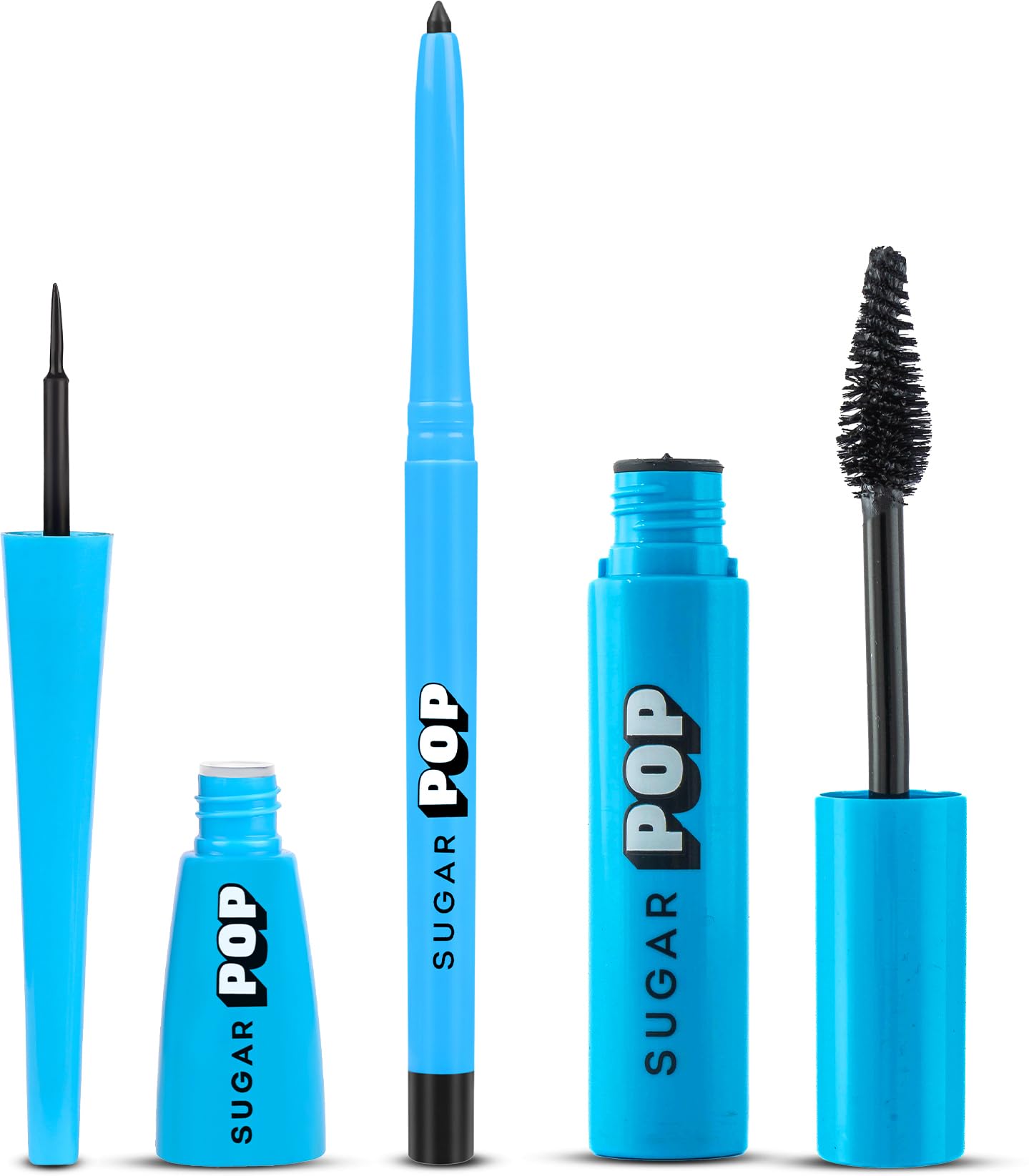 SUGAR POP Eye Essentials - Matte Eyeliner, Longwear Kajal & Volumizing Mascara-image-44