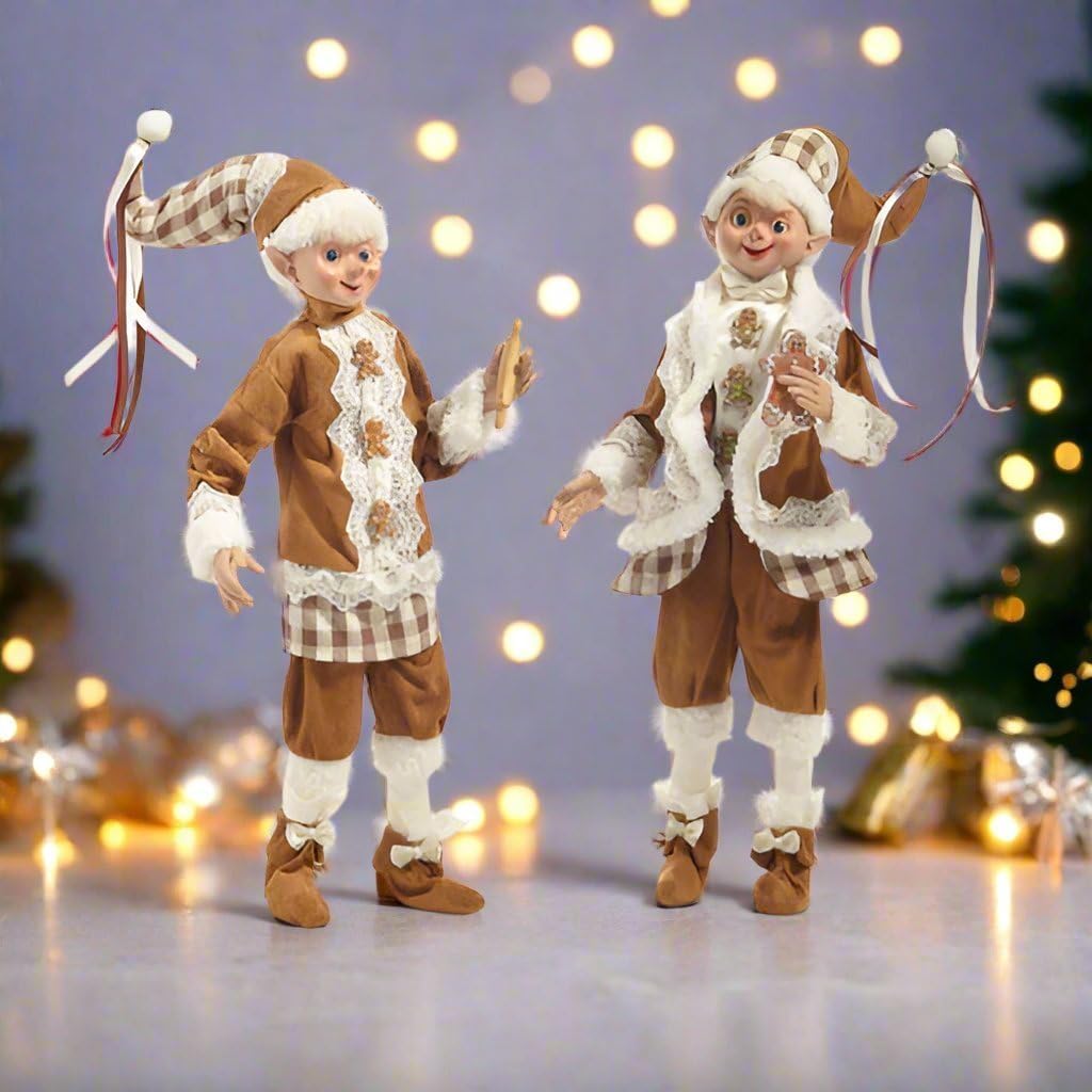 Amazon.com: Posable Gingerbread Elf, 16