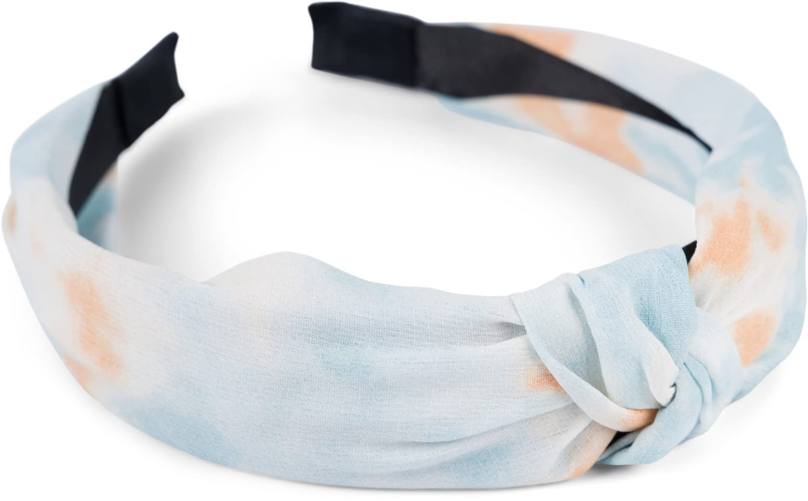 styleBREAKER Ladies Fabric Headband with Colourful Batik Gradient Pattern, Twist Knot, Headband, Hair Accessories 04027046
