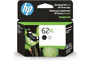 HP 62XL Black High-Yield Ink Cartridge for Mobile Printers
