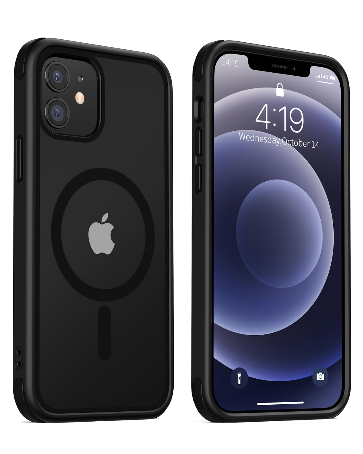 Coque iPhone 15 Pro transparente avec protection antichoc militaire et technologie MagSafe