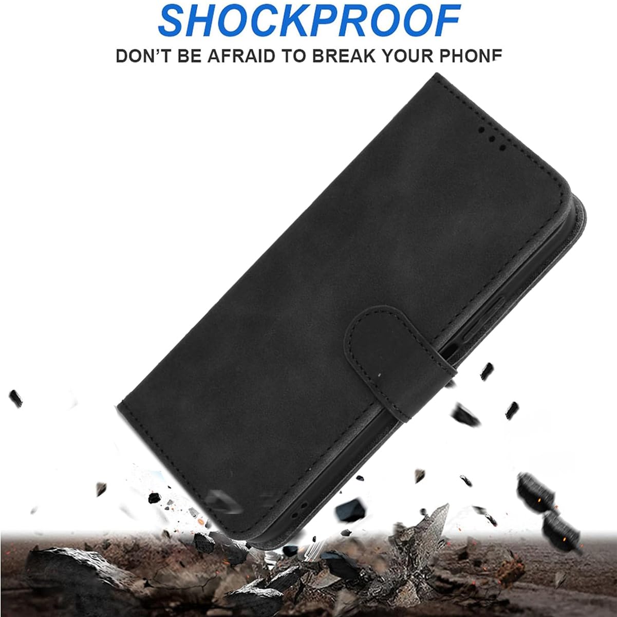 HuiYouMY 2-in-1 Case Compatible with Oukitel C53 Leather Phone Case - Image 2