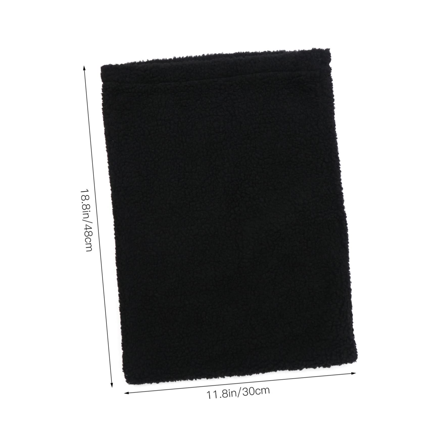 HANABASS Hamac pour Chat Chaud Noir en PP et Tissu Polyester