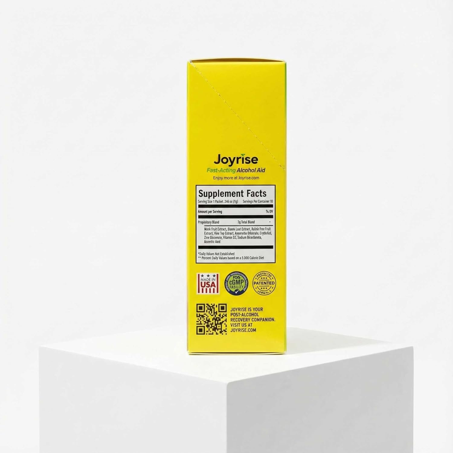 Post Drinking Prevention or Relief Drink Aid Mix – Fast-Acting DHM Recovery (Powder) with Electrolytes & Liver Support – Post Alcohol Supplement for Men & Women – 10 Stick Packs - Image 3