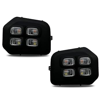 Amazon.com: LED 4 eyes Fog Lights fit for 2016 2017 2018