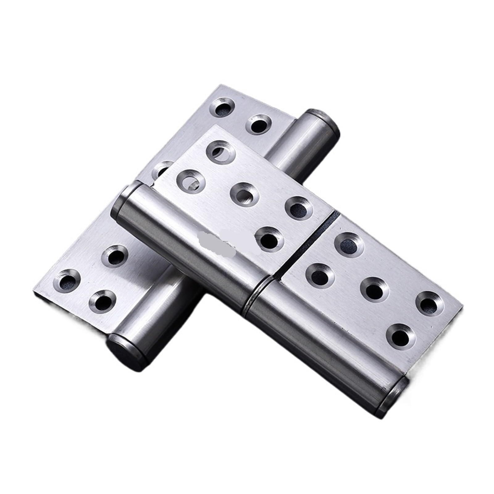 Yatingzhang C-2Pcs Lift Off Hinges 2Pcs 201 Stainless Steel Flag Shaped Hinge Detachable Door Release(C-2Pcs)
