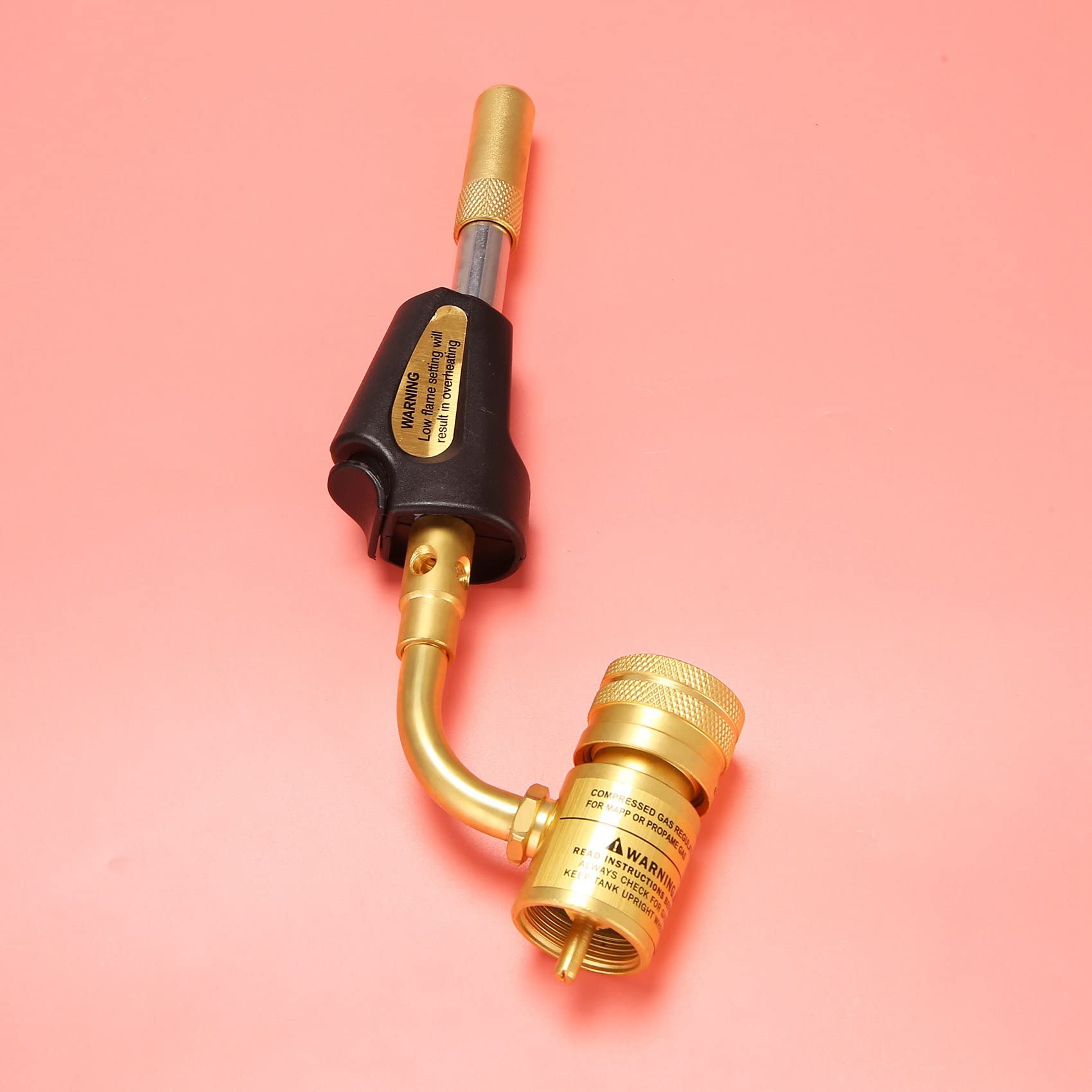 Puntas de antorcha turbo de gas, autoencendido, regulador, soldadura, soldadura, herramienta de fontanería, accesorio para el hogar