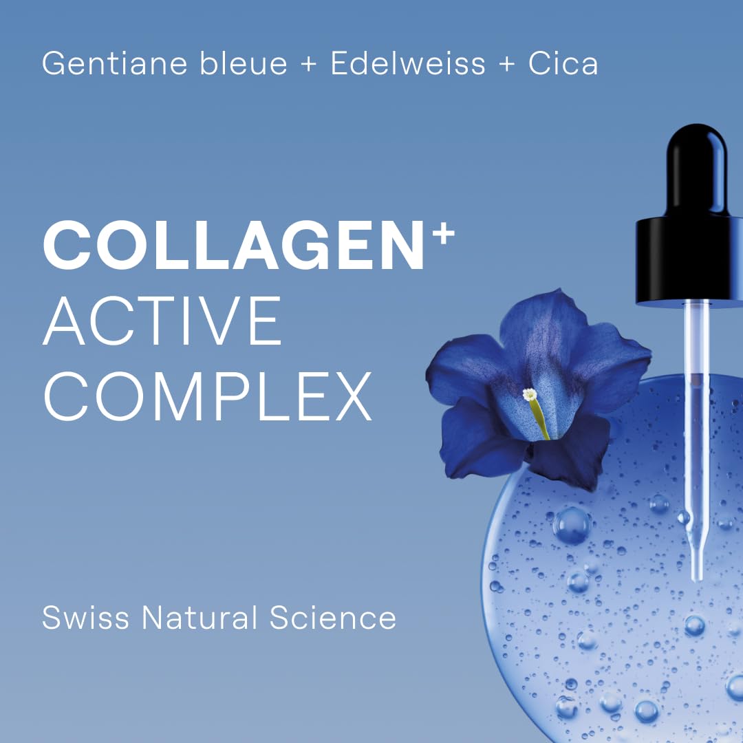 Weleda Crema Notte Viso Contouring Genziana Blu, Riduce le Rughe Profonde e Ripara La Pelle Durante la Notte, 1 x 40 ml