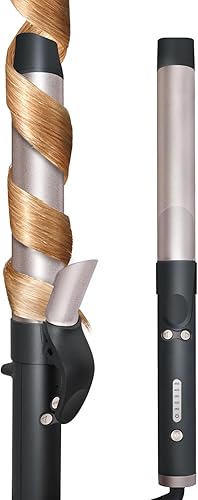 MQUPIN Rizador giratorio de 1 14 pulgadas, rizador de cabello profesional con ondas automáticas para mujeres, rizadores de pelo de calentamiento