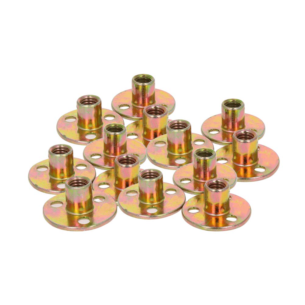 Dadi A T Con Foro Brad M8 | 12 Pezzi | Acciaio Zincato | Per Mobili In Legno - Foto 11