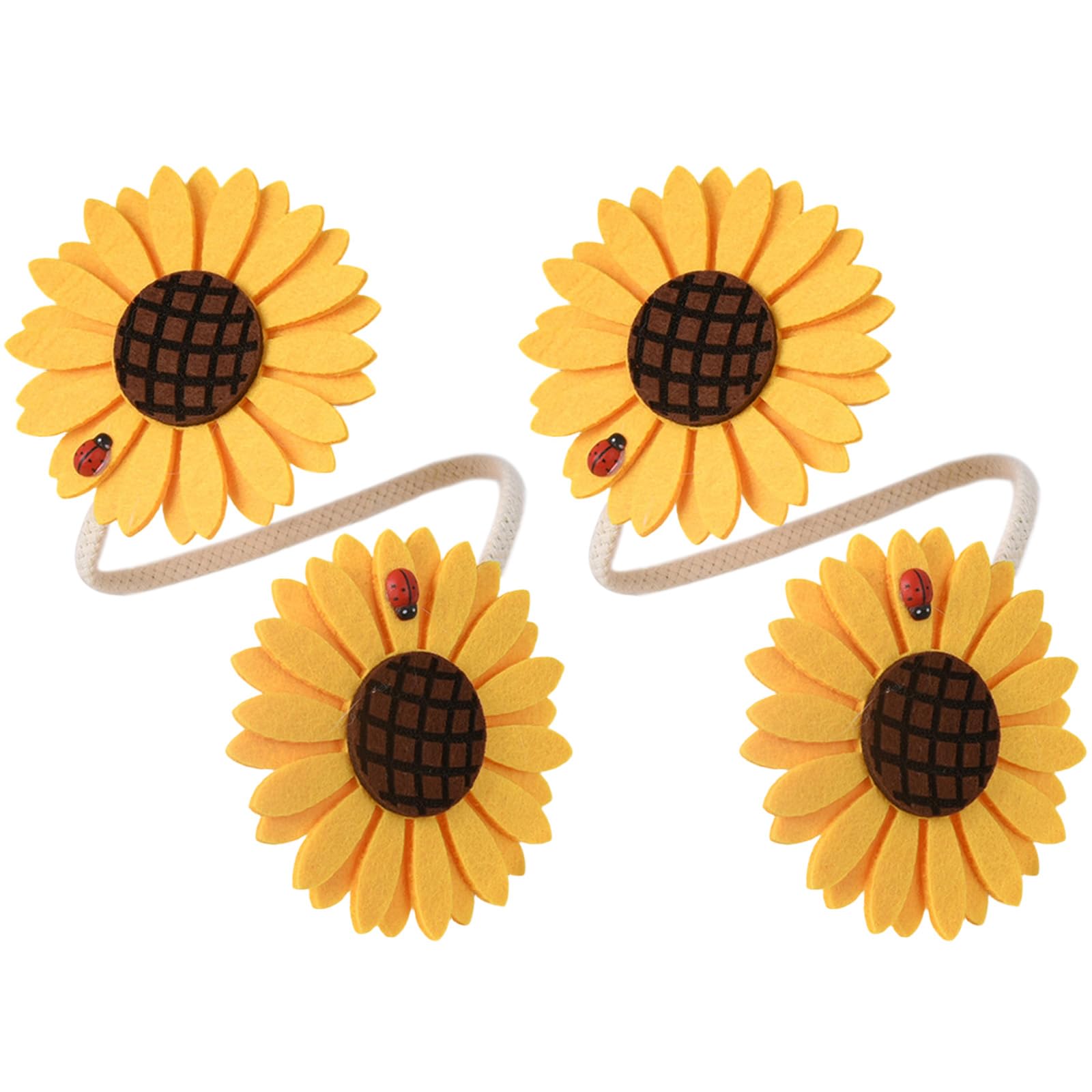 Nucelit Curtain Tiebacks Flower Window Curtain Bind Clips Decorative Curtains Holdbacks Drapery Holdbacks Home Decors Tiebacks
