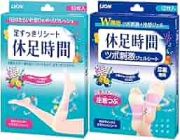 かえで4個目❣️休足時間 ツボ刺激ジェルシート 12枚入×40 Amazon.co.jp: 4個セット 休足時間 ツボ刺激ジェルシート 12枚