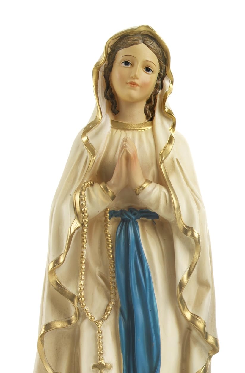 Articoli Religiosi by Paben Statua Marie-Madonna Lourdes in resina, 20 cm
