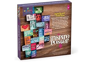 Craft-tastic Inspire Poster Kit - Let Your Creativity Shine with DIY Poster Making