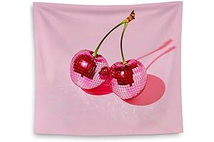 QGFM Preppy Tapestry: A Pop of Pink and Preppy for Your Space