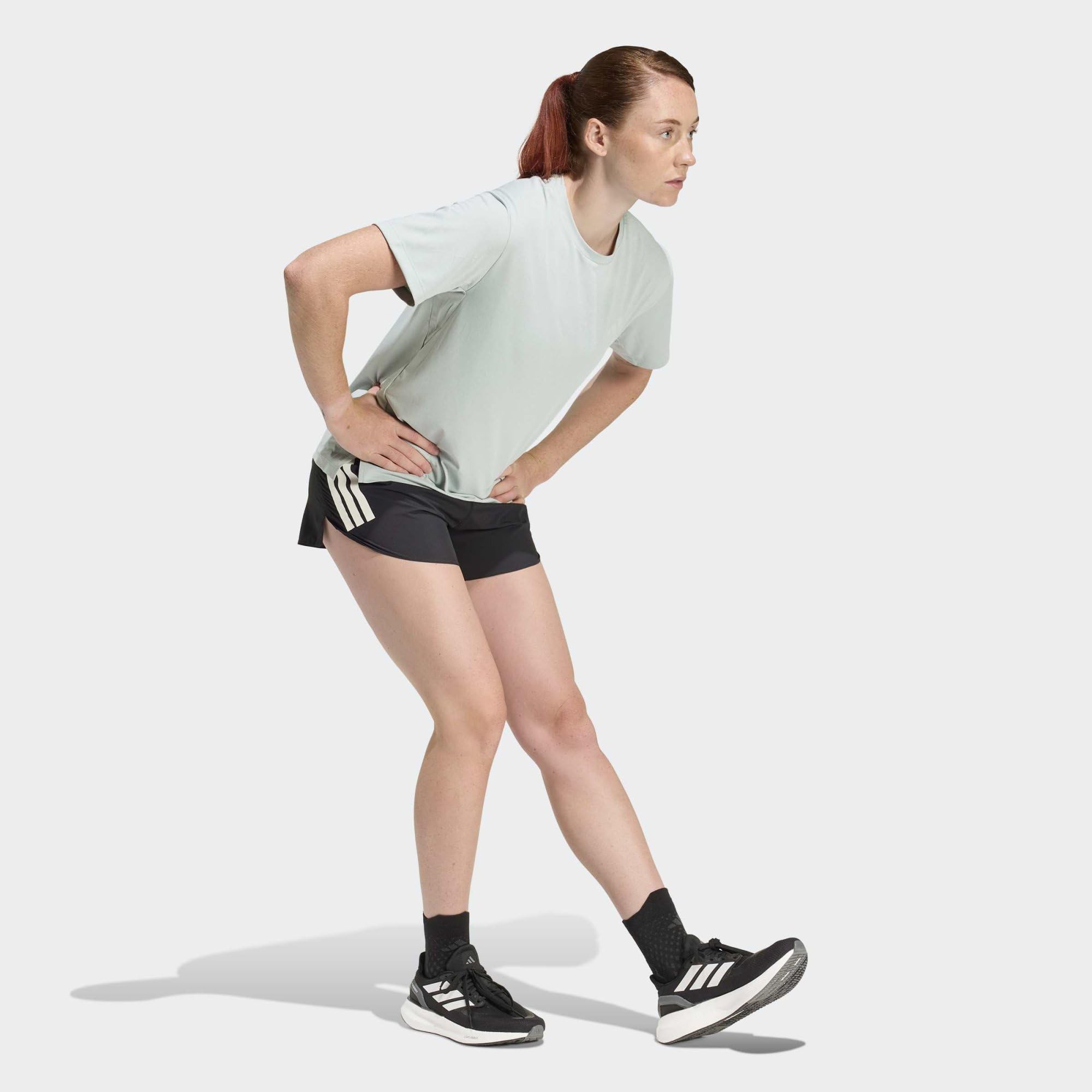 Adidas Femme Adi365 Running Formotion Iconic Shorts Black XL 4 inch