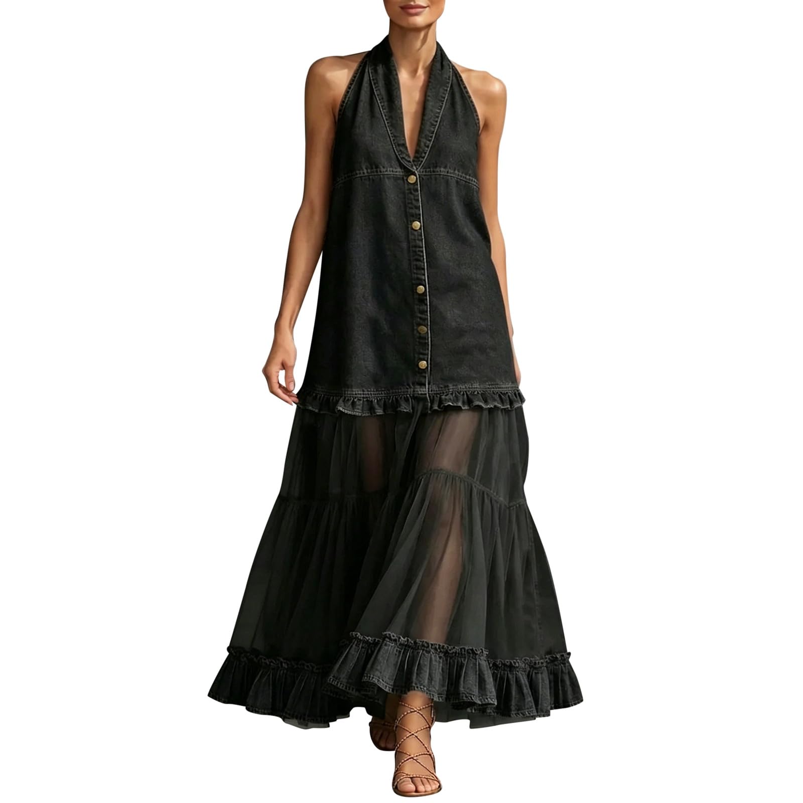 Gilet in jeans da donna, elegante, slavato, taglie forti, con cappuccio, casual, estivo, primavera, abbottonatura, giacca per le mezze stagioni