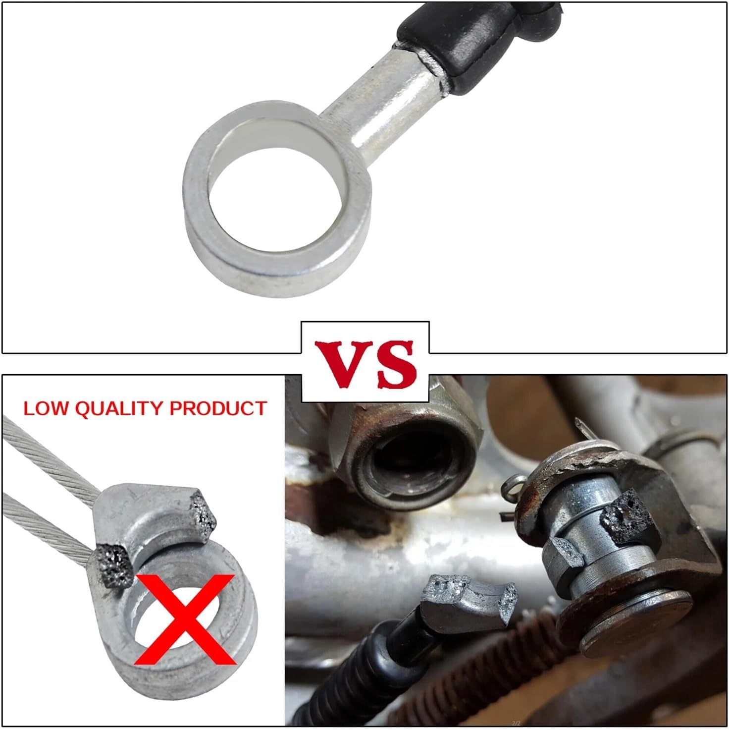 Compatible Blaster200 Rear Foot Brake Cable Compatible YFS200 200 1988-2006 YFS 2005 2006 ATV Accessories